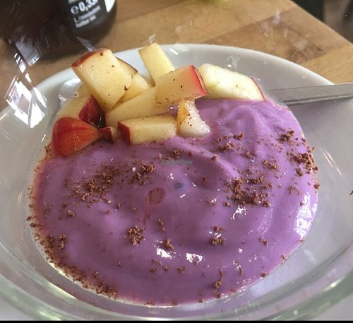 vegan dessert at Bio-Insel Stralsund in Stralsund