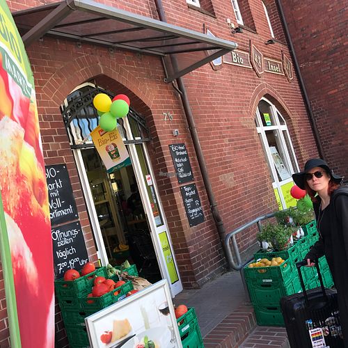 outside at Bio-Insel Stralsund in Stralsund