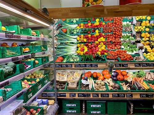 veggies at Bio-Insel Stralsund in Stralsund
