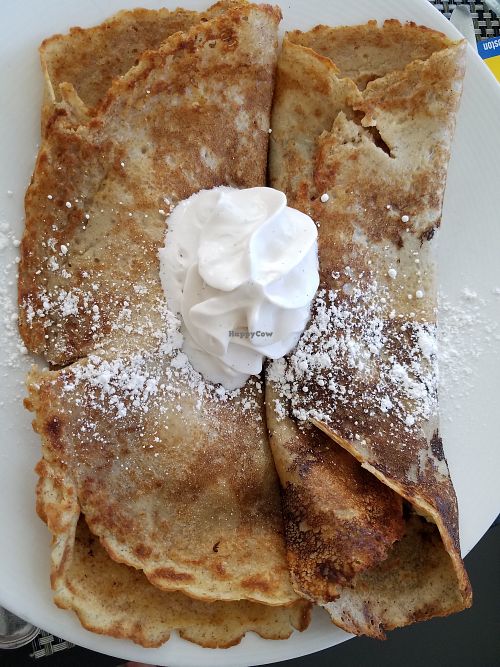 Choco/Banana Crèpe at True Bistro in Somerville