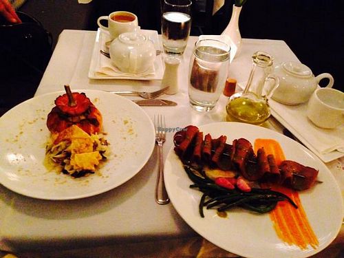 beautiful and extremely tasty food at True Bistro in Somerville