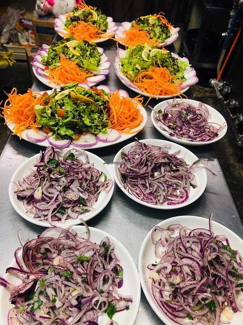 Salad for prebooked party at Shagoru - シャゴル in Saitama