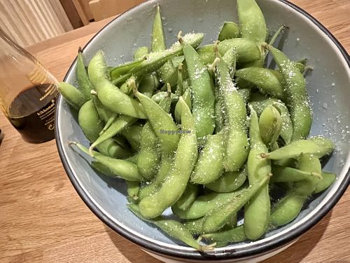 edamame  at Niiko Sushi x Vegan in Leipzig