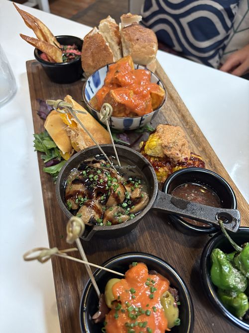 Veggie Sharer made Vegan!   at La Finca Eivissa in Liverpool