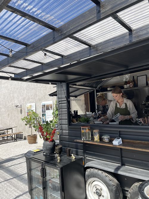 Where you order at Salthamn Wild Food Cafe in Visby