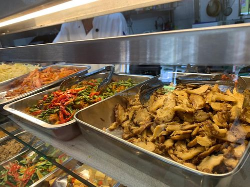 Buffet spread
Photo by Henry Lau aka Mr Purple at Kim Keat Vegetarian 金吉 in Central Singapore