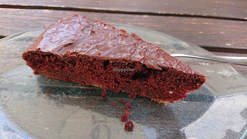 Chokolate cake at Place to V in Lenzen Elbe