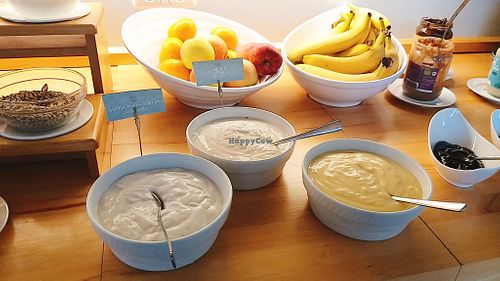 Vegan Breakfast buffet (ahead hotel) at ahead Burghotel in Lenzen Elbe