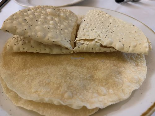 Popadoms  at Zyka in Hexham