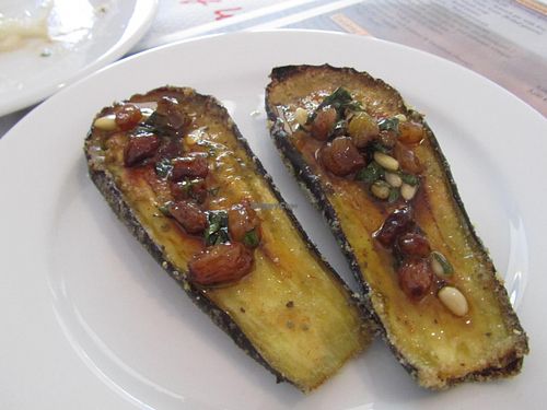 grilled eggplant at To Stachi in Crete
