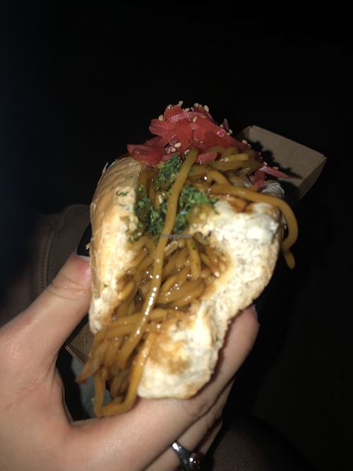 Yakisoba Pan at Vegan Ramen Shop in Warsaw