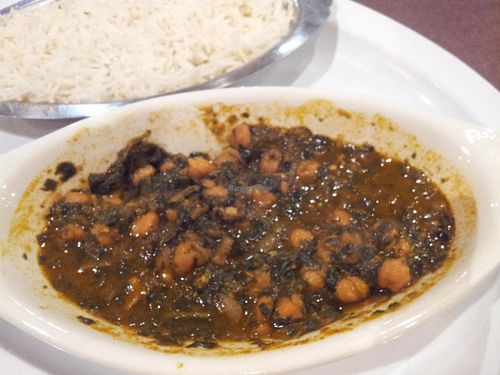 Channa Palak  at Swagath in Ashburn