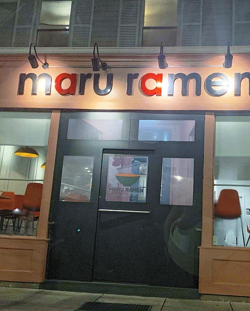 Cute place   at Maru Ramen in Ithaca