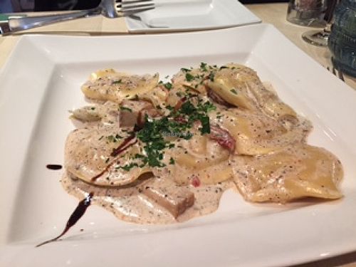 Truffle Ravioli at Max Pett in Munich