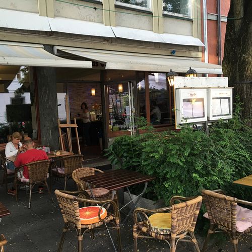 outside at Max Pett in Munich