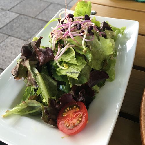 salad on the side at Max Pett in Munich