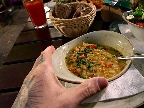 dal lentil soup at Max Pett in Munich