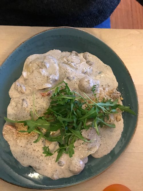 Vegan Ravioli at Max Pett in Munich