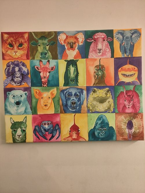 Nice painting at Max Pett in Munich