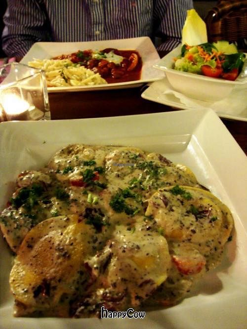 truffle ravioli at Max Pett in Munich