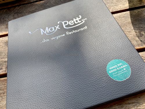 menu at Max Pett in Munich