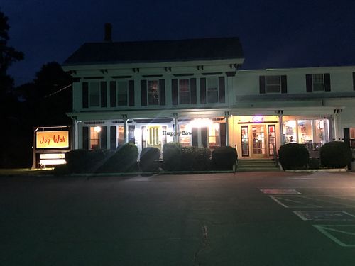 Outside at Joy Wah in Bellows Falls