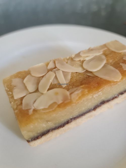 Raspberry slice at Bean Smuggler in Point Cook