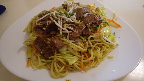 Crazy noodles at Loving Hut - Nowolipie in Warsaw