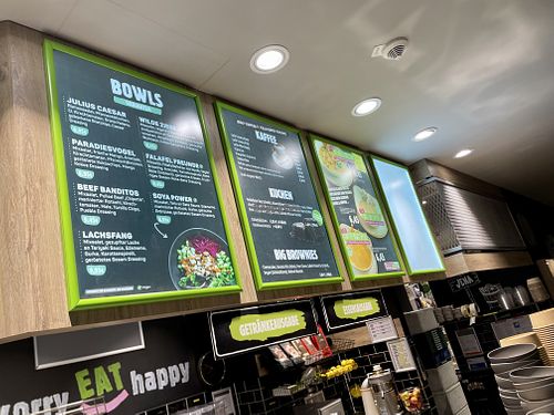 menu at immergrün - Goethestraße in Jena