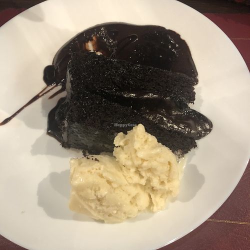 Chocolate devils cake - nice classic chocolate cake at The Queen Inn in Cwmbran