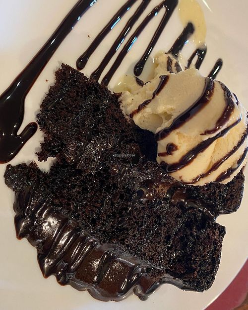 Chocolate fudge  at The Queen Inn in Cwmbran