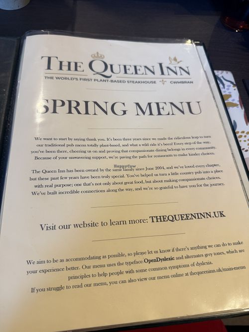   at The Queen Inn in Cwmbran