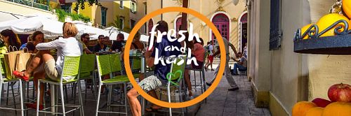 Fresh and hash logo
 at Fresh and Hash in Sibenik