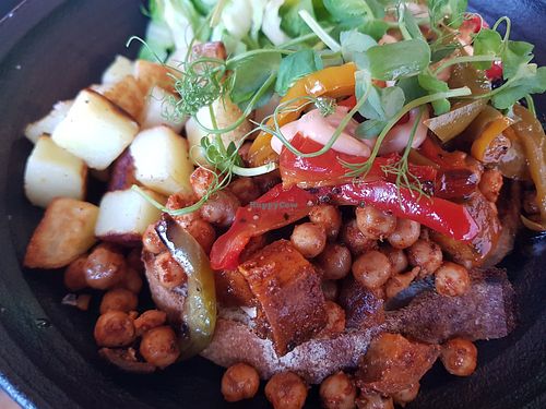 Sweet and smoky wrap at Throwback Coffee House in Wakefield