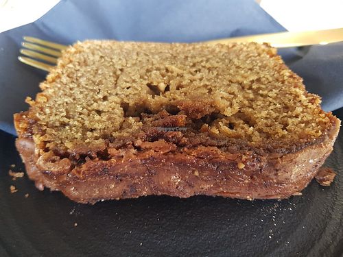 Coffee cake at Throwback Coffee House in Wakefield