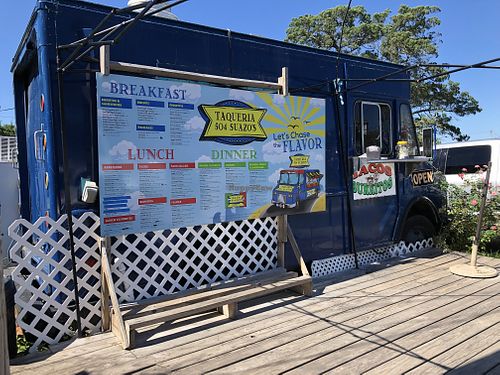Great fresh veggies and generous portions  at Taqueria 504Suazo's in Ocracoke