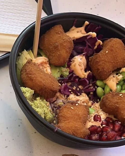 best vegan nuggets ever  at Hello Darling in Mers-les-bains