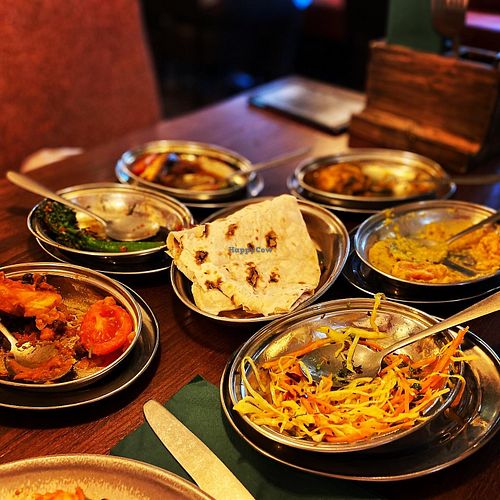 Vegan small plates  at Babul's in Barnard Castle