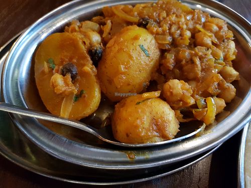 Chana bateta at Babul's in Barnard Castle