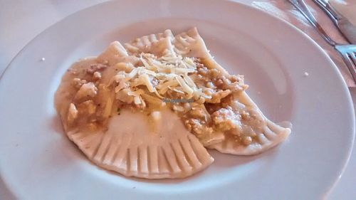 Ravioli at Dolce Vegan in Florence