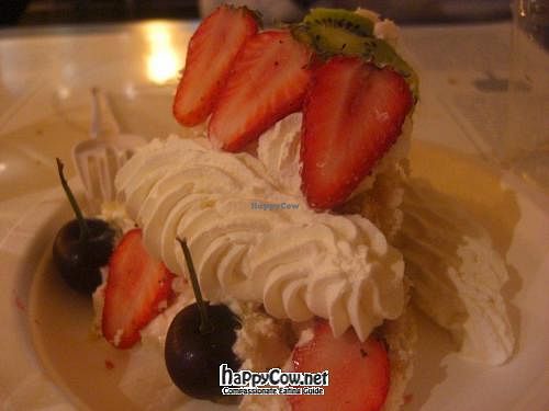 Delicious vegan cake! at Dolce Vegan in Florence