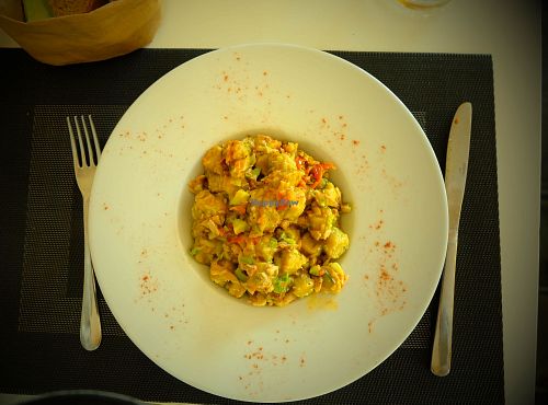 Risotto at Dolce Vegan in Florence