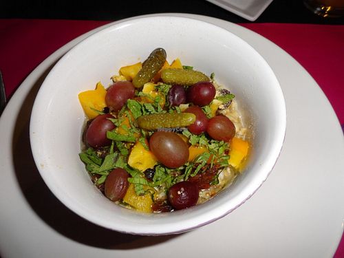 Passion salad (vegan) at Passion for Food in Bruges