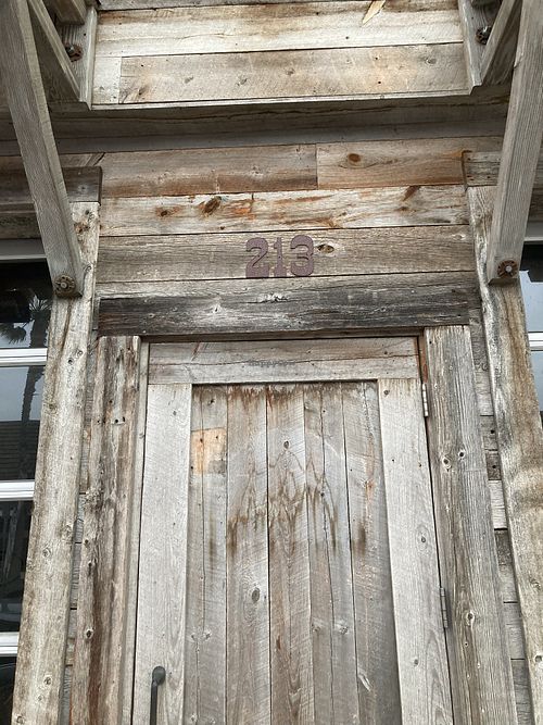 Closed doorway. at Jalisco Cantina in Oceanside