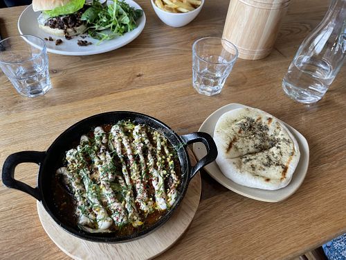 Moussaka at Leaf & Ground in Dursley