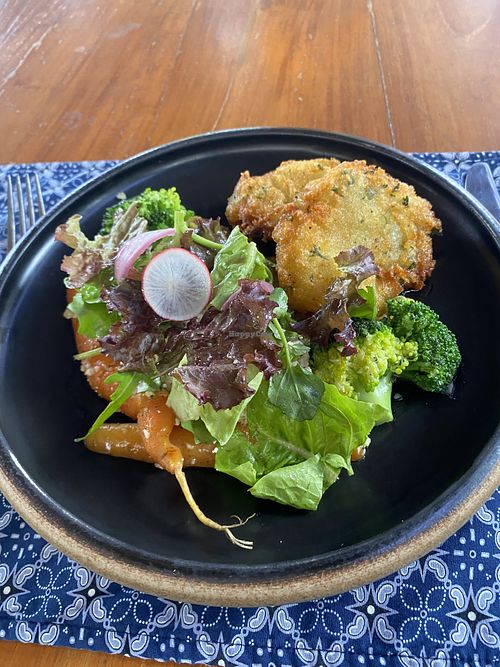 Potato cakes  at Pistachio in Ubud