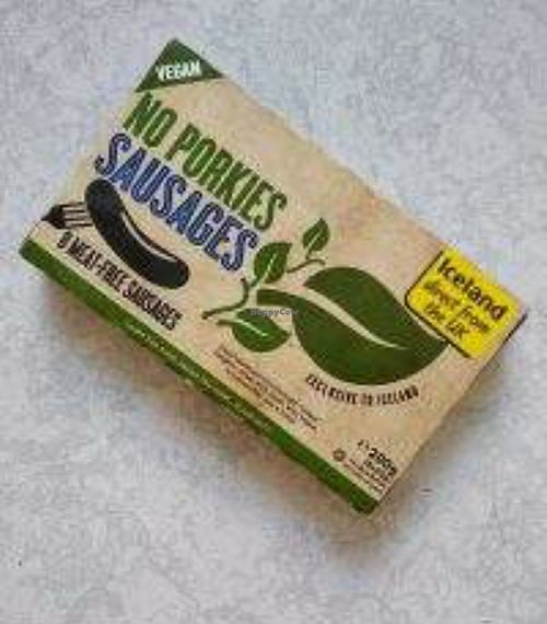 No Bull Sausages😄 at Iceland Overseas in Torrevieja