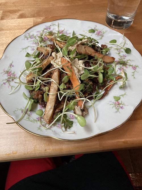 Chickn Farro Salad at The Haunt in Savannah