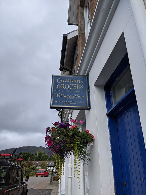 Graham's Grocers at Grahams Grocers in Taynuilt