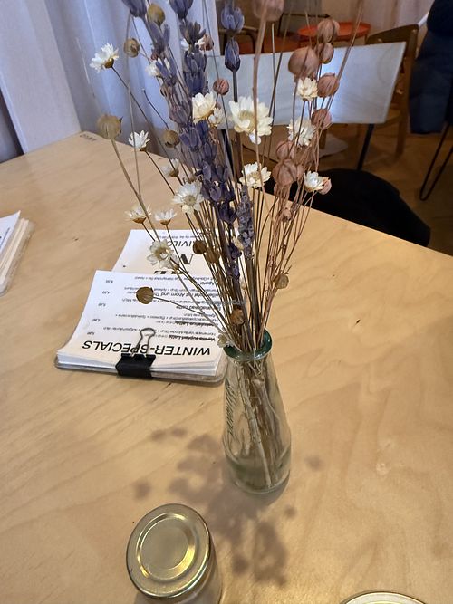 table  at Café Aivilo in Lingen